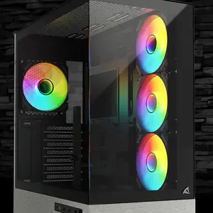 Computer case Sharkoon Gehäuse AK7 ARGB ATX black