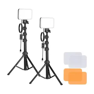 Neewer BP66 LED lampu komplekts ar filtriem un statīviem