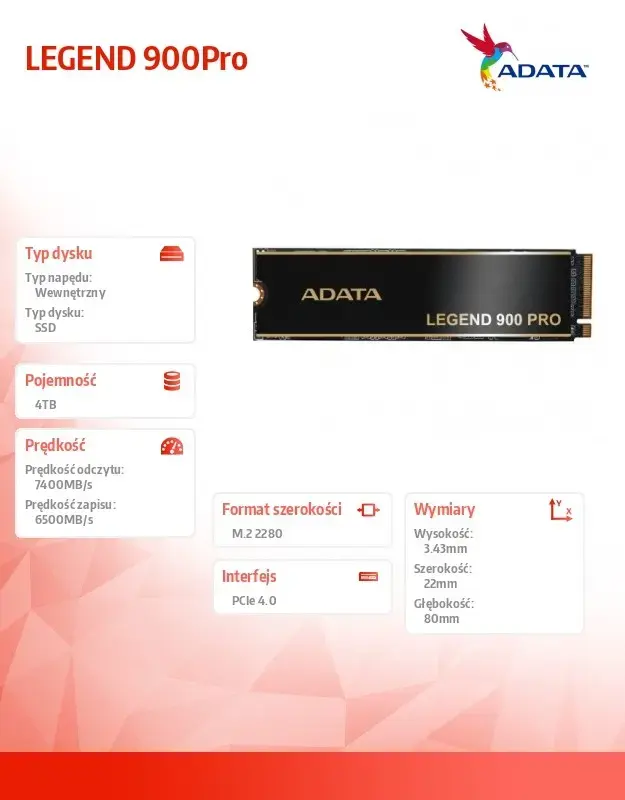 SSD диск ADATA SLEG-900P-4TCS Photo 8