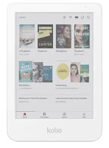 Kobo Clara Colour e-book reader Touchscreen 16 GB Wi-Fi White E Ink Kaleido 6 inch