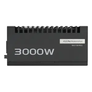 Блок питания ASUS Pro WS 3000 W ATX 3.1 80 PLUS Platinum полностью модульный, 20+4 pin, 4×16-pin PCIe, 12×SATA, чёрный