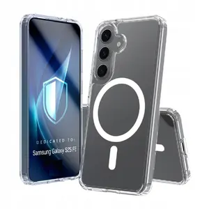 Задняя защитная крышка Riff для Samsung Galaxy S25 FE, прозрачная, тонкая