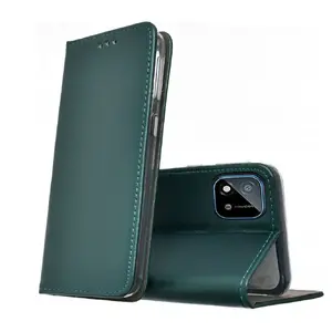 Книжный чехол Riff для Samsung Galaxy S25 FE S731B, зелёный, модель RF-MAG-S25FE-GE