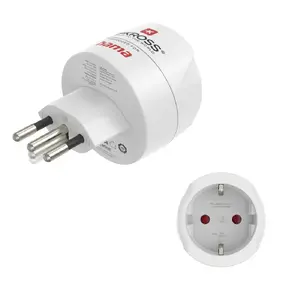 Адаптер питания Hama 00223484 Тип J Тип C Europlug Белый