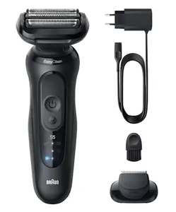 Braun Series 5 52-N1200S Foil Shaver and Trimmer Black Battery Operated