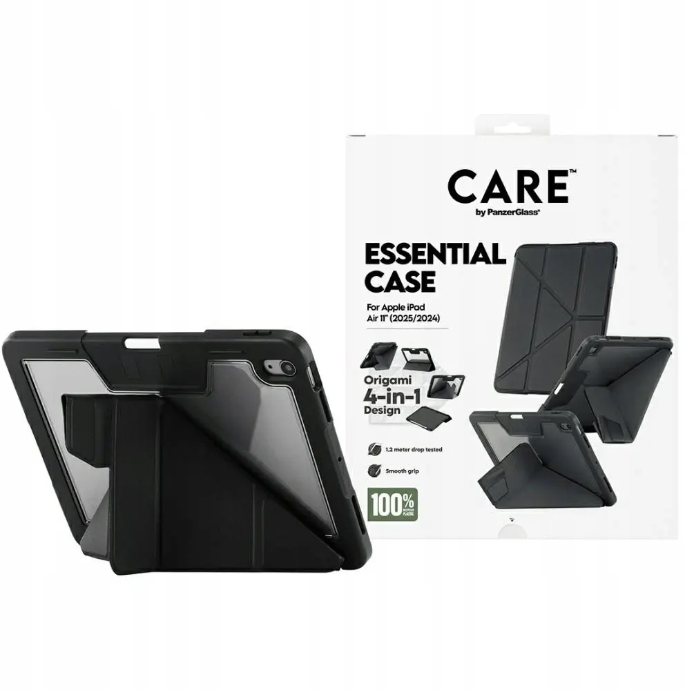 Planšetdatora vāciņš PanzerGlass CARE Essential Black