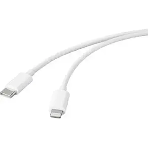 Кабель USB Renkforce RF-5042728 USB 2.0 USB-C – Apple Lightning, белый