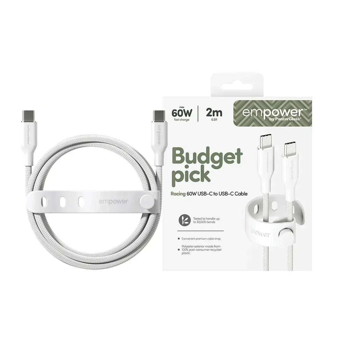 PanzerGlass empower Racing USB-C—USB-C 60W 2 м Photo 2