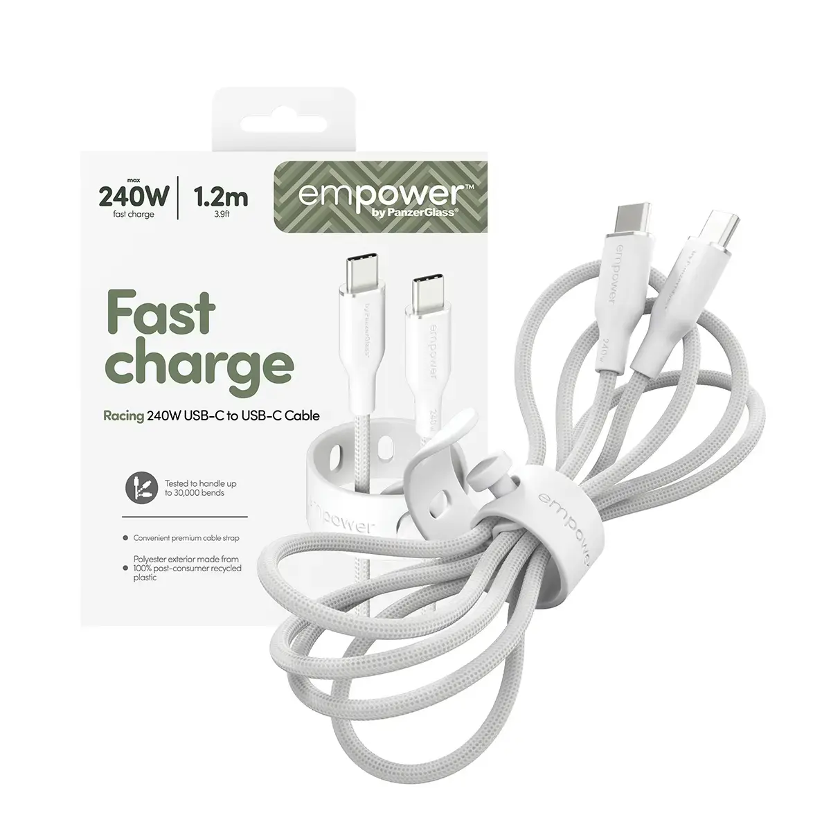 PanzerGlass empower™ Racing 240W кабель USB-C—USB-C Photo 5