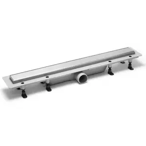 Shower Channel PLASTBRNO 6218703 2in1, Length 650 mm, floor drain channel