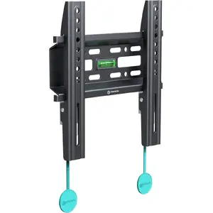 TV wall mount ONKRON FM1-B for 17–43 inch TVs, black, fixed bracket