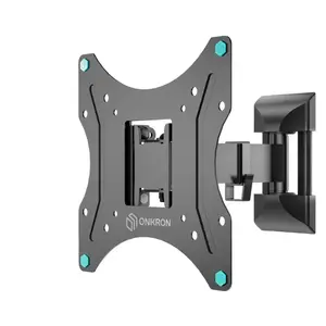 Wall Mount ONKRON NP24-B for 17–43 inch TVs, Black, fixed tilt bracket