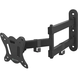 Wall mount ONKRON NP15-B for 10–32 inch TVs, black, fixed bracket