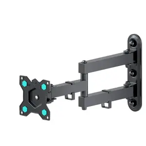 TV wall mount ONKRON R4-B for 10–35" TVs, tilt and swivel, black