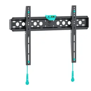 TV wall mount ONKRON FM6-B for 43–85 inch TVs, black, fixed bracket