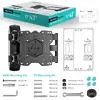 ONKRON M4SR-B TV wall mount for 17"–43" Photo 2
