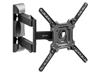 TV wall mount ONKRON M4-B for 32–65 inch TVs, black, fixed/tilt compatible