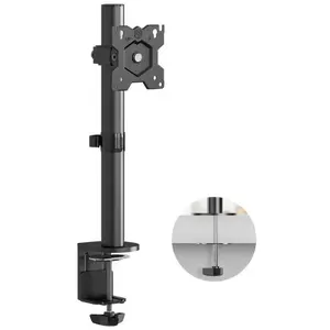 Monitor Wall Mount ONKRON D101E-B for 13–34 inch screens, Black, VESA compatible