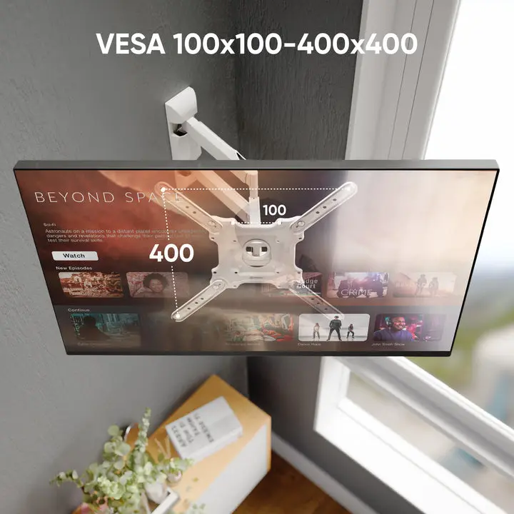 ONKRON M4-W Кронштейн для телевизора 32"-65", белый Photo 7
