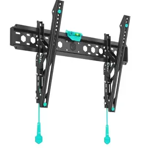 TV wall mount ONKRON TM6-B for 43–85 inch TVs, black, fixed tilt arm