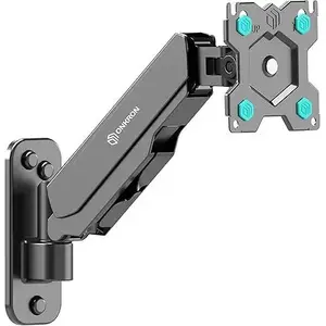 TV wall mount ONKRON G120-B for 13–34 inch TVs, black, tilt and swivel support