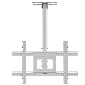 Потолочный кронштейн ONKRON N1L-W для телевизоров 32–80", белый, с наклоном и поворотом