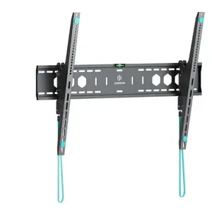 Wall mount ONKRON UT12-B for 60–110 inch TVs, black, fixed tilt compatible