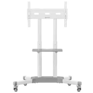TV Stand ONKRON TS1351-W for 32–65 inch TVs, White, Universal Floor Stand