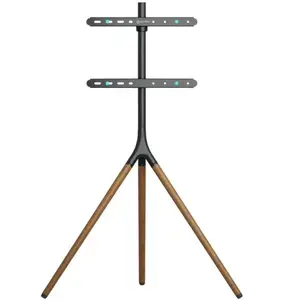 Напольная стойка для ТВ ONKRON TS1220-B для 32–65 дюймов, чёрная, напольный кронштейн