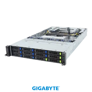 Rack server Giga Computing R283-S93 — supports 5th/4th Gen Xeon, 12x 3.5"/2.5" drives, 2x 2400W PSUs