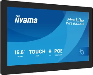 Skārienjutīgais paneļa dators iyama TW1623AS-B3P 15.6 collas Full HD 1920 x 1080 LED IPS Android Melns