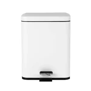 Trash bin Beldray LA035235WHTFEU7 dual compartment 5 L white