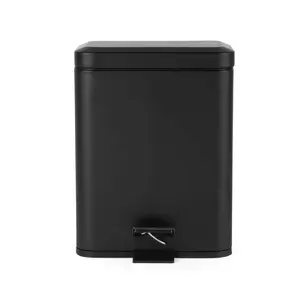 Beldray Dual Compartment Bin LA035235BLKFEU7 5 Litre Black, dual-section kitchen waste bin