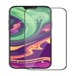 Закалённое стекло iLike для iPhone 14 Pro — Hard Ceramic чёрное