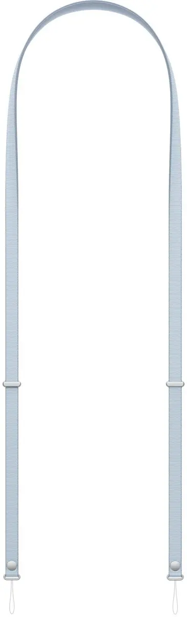 Siksna Apple Crossbody Strap Gaiši zila Photo 2