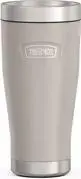 Termoskrūze THERMOS ICON 470 ml — divsienu izolēta ceļojumu krūze, sandstone