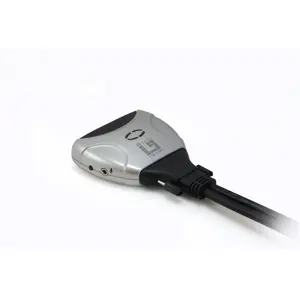 LevelOne 2-Port USB DVI-D KVM Slēdzis audio atbalsts USB DVI-I