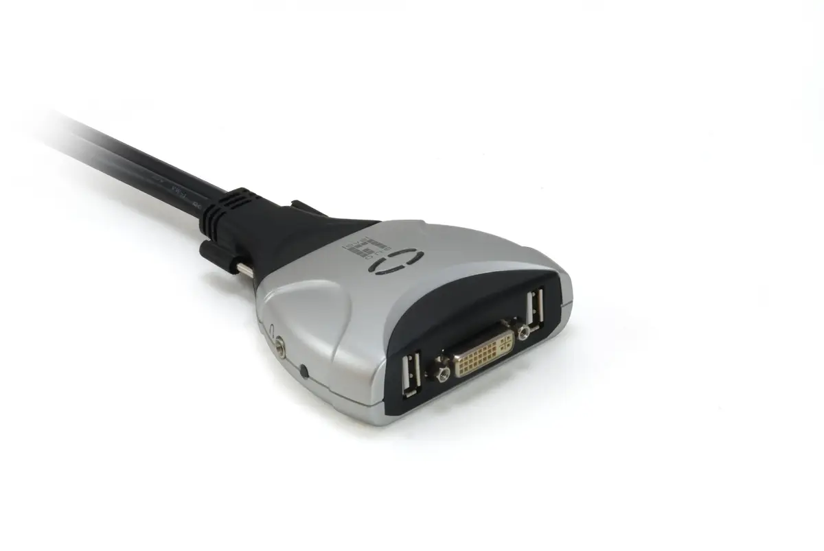 LevelOne 2-Port USB DVI-D KVM Switch Photo 3