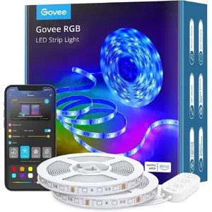 Светодиодная лента Govee H6110 RGB Wi‑Fi Bluetooth — адресуемое RGB умное освещение, управление через приложение и голос