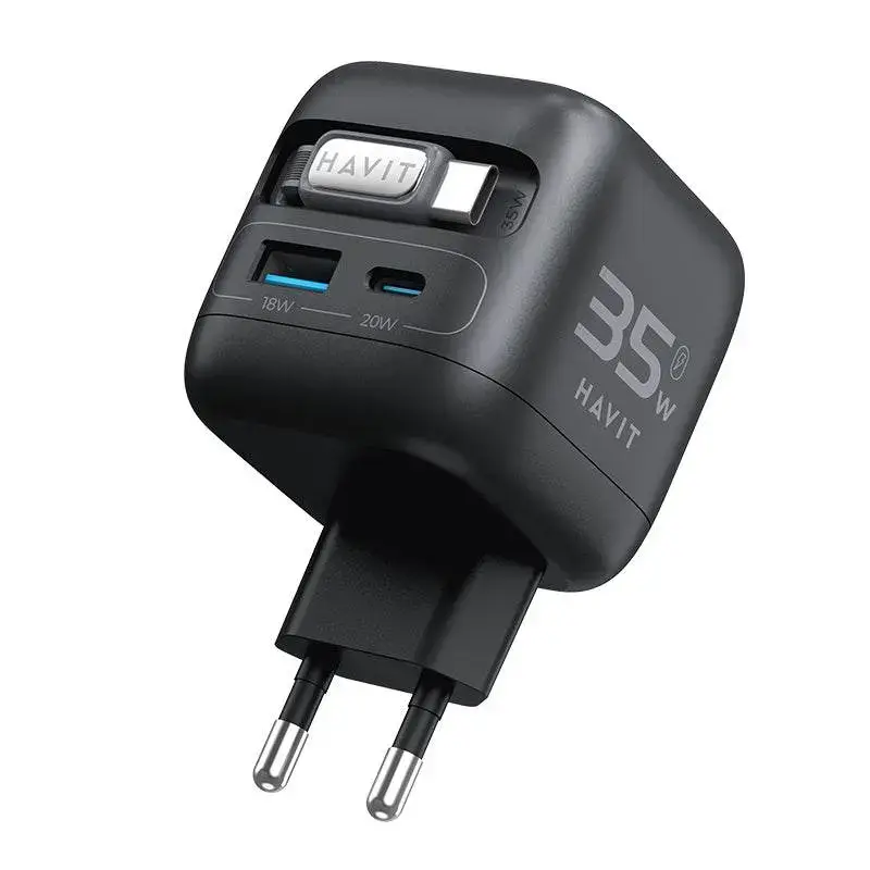 GaN travel charger Havit UC250 A-EU Photo 2