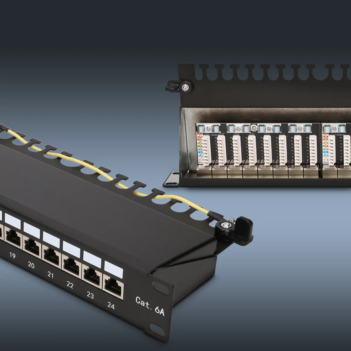 Extralink CAT6A STP Patchpanel 24 porty EX.28266 Photo 2