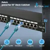 Extralink CAT6A STP Patchpanel 24 porty EX.28266 Photo 16