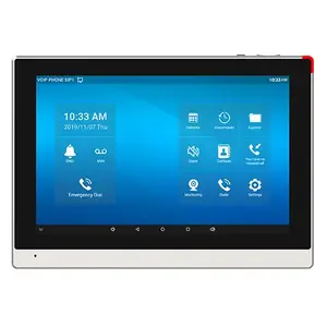 Система видеодомофона Fanvil I56A 10.1" Черный Серебристый H.264 720p 1080p
