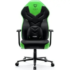 Ergonomic gaming chair Diablo Chairs X-Gamer — green, adjustable height