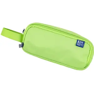 Soft pencil case Oxford 400183525 Green 220x70x90 mm