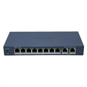 Pārvaldāms slēdzis Hikvision DS-3E1310HP-EI(B) 10 porti PoE Fast Ethernet