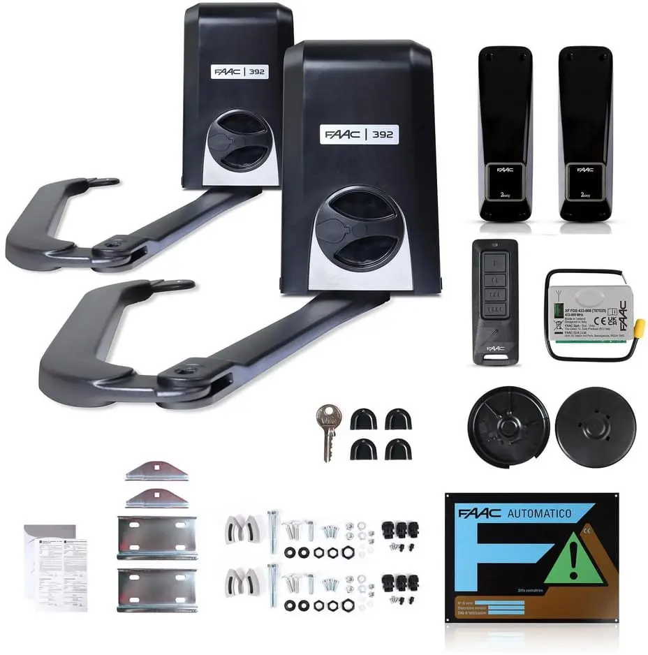FAAC 392 24V gate automation set Photo 2