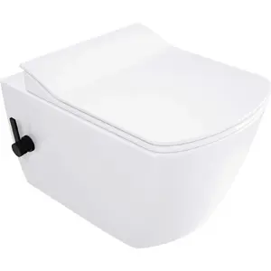 Toilet bowl deante CDZ_6WNW with bidet function and modern design