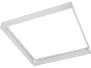 Mounting frame for LED panel bousval-electrique Levanto 9034518 600×600 mm RAL9016