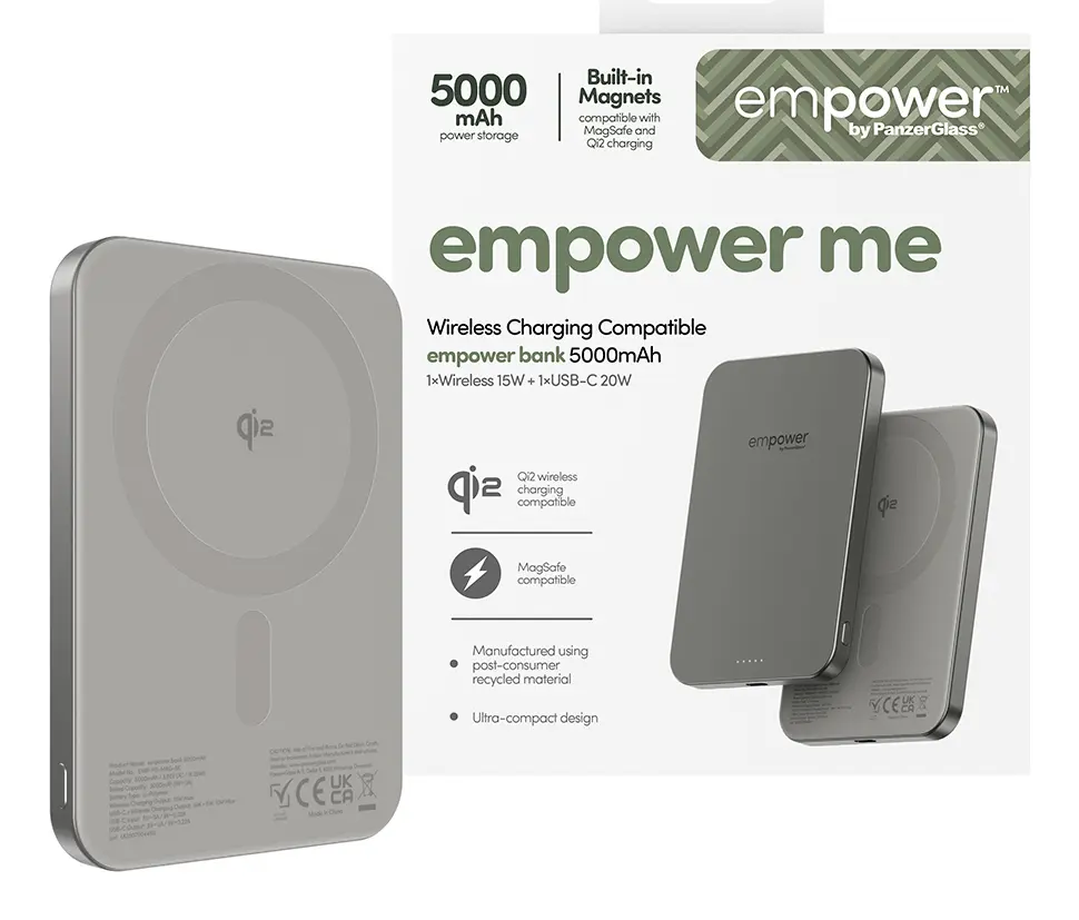 PanzerGlass empower Bank 5000mAh Titāns Photo 2